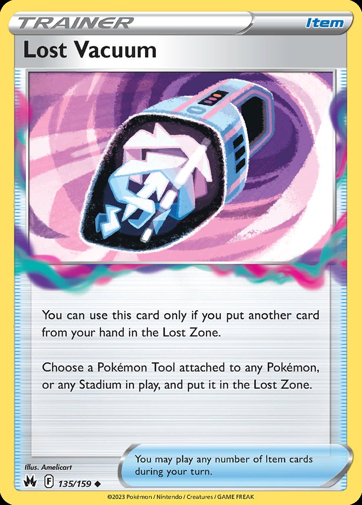 Lost Vacuum - Crown Zenith (Uncommon) [CRZ-135] Hauptbild