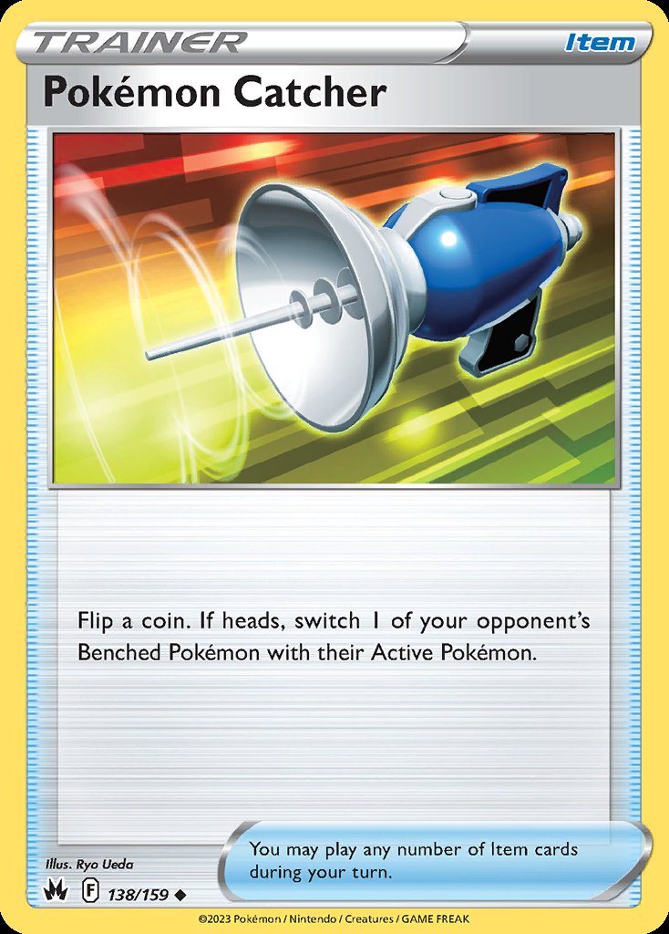 Pokémon Catcher - Crown Zenith (Uncommon) [CRZ-138] Hauptbild