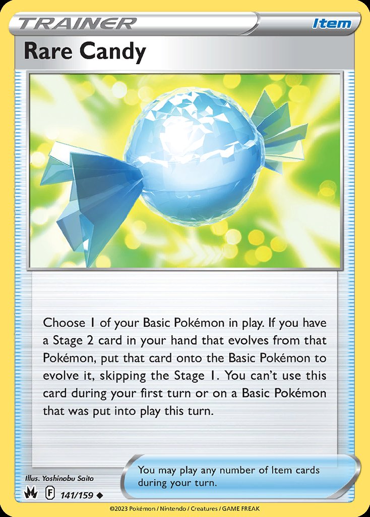 Rare Candy - Crown Zenith (Uncommon) [CRZ-141] Hauptbild
