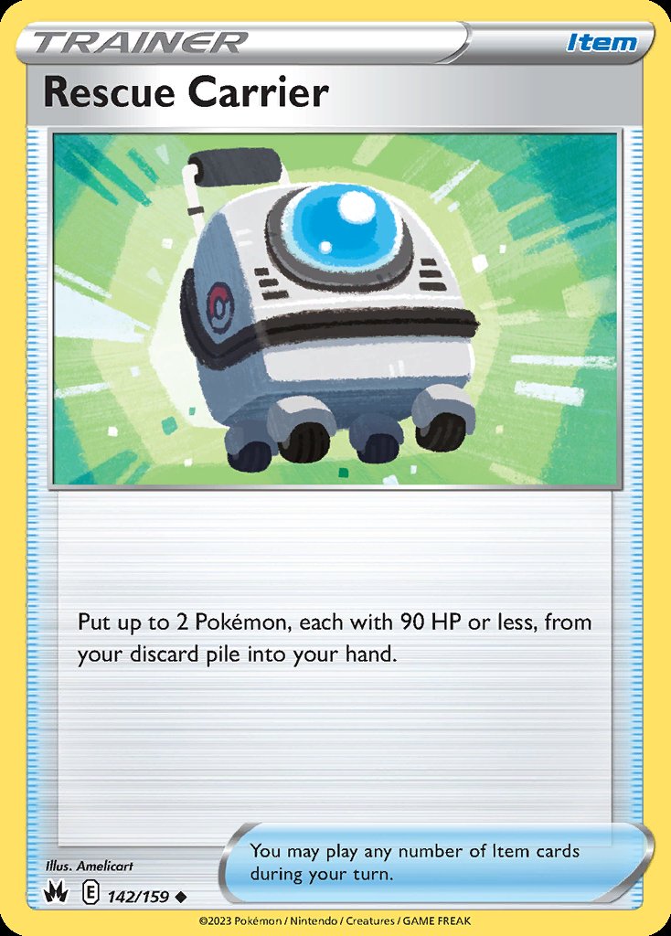 Rescue Carrier - Crown Zenith (Uncommon) [CRZ-142] Hauptbild