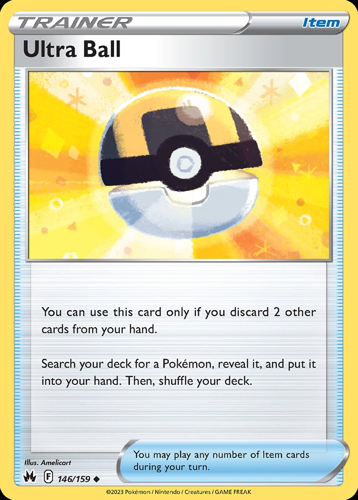 Ultra Ball - Crown Zenith (Uncommon) [CRZ-146] Hauptbild