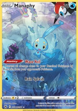 Manaphy - Crown Zenith (Holo Rare) [CRZ-GG06] Immagine principale del prodotto