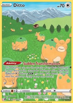 Ditto - Crown Zenith (Holo Rare) [CRZ-GG22] Hover Image