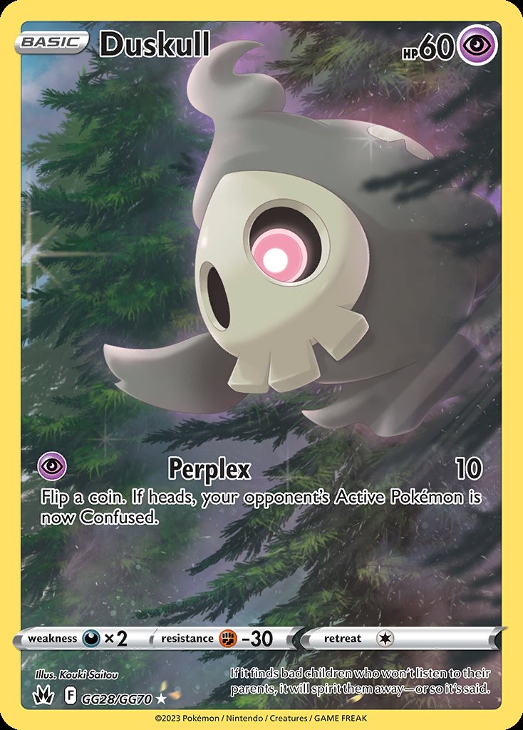 Duskull - Crown Zenith (Holo Rare) [CRZ-GG28] Image principale du produit
