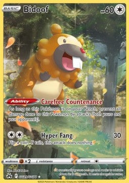 Bidoof - Crown Zenith (Holo Rare) [CRZ-GG29] Hover Image