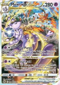 Mewtwo VSTAR - Crown Zenith (Ultra Rare) [CRZ-GG44] Immagine principale del prodotto