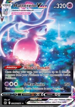 Hatterene VMAX - Crown Zenith (Ultra Rare) [CRZ-GG47] Hauptbild
