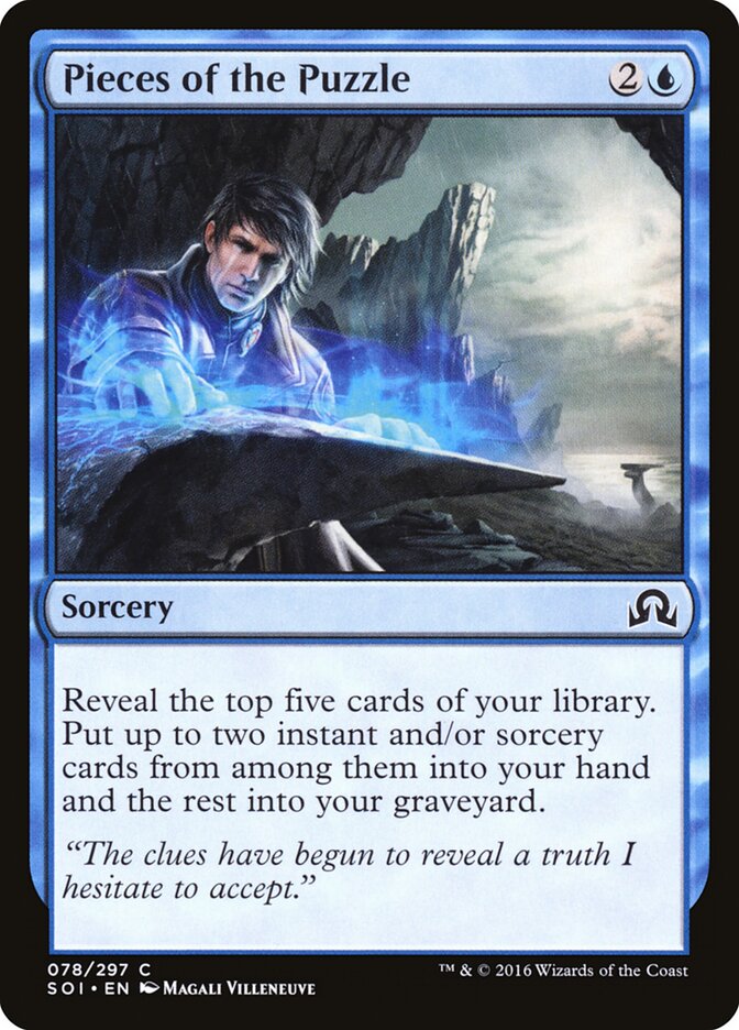Pieces of the Puzzle - Shadows over Innistrad (Common) [SOI-78]