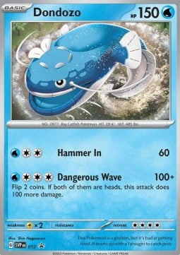 Dondozo - SV Black Star Promos (Promo) [SVP-012] Main image