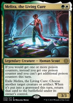 Melira, the Living Cure - Phyrexia: All Will Be One (Rare) [ONE-209] Immagine principale del prodotto