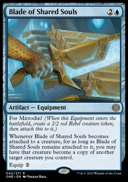 Blade of Shared Souls - Phyrexia: All Will Be One (Rare) [ONE-42] Immagine principale del prodotto