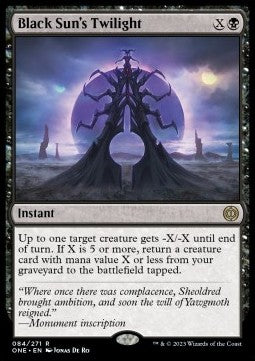 Black Sun's Twilight - Phyrexia: All Will Be One (Rare) [ONE-84] Immagine principale del prodotto
