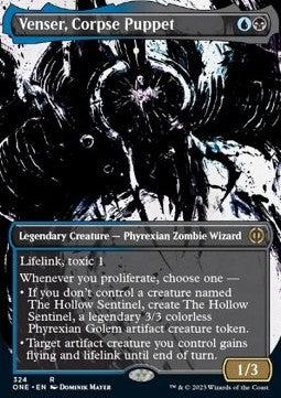 Venser, Corpse Puppet (V.1) - Phyrexia: All Will Be One: Extras (Rare) [XONE-324] Main image