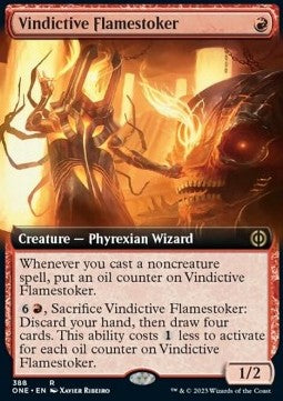 Vindictive Flamestoker - Phyrexia: All Will Be One: Extras (Rare) [XONE-388]