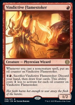 Vindictive Flamestoker - Phyrexia: All Will Be One (Rare) [ONE-154] Hover Image