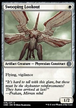 Swooping Lookout - Phyrexia: All Will Be One (Uncommon) [ONE-35] Immagine principale del prodotto