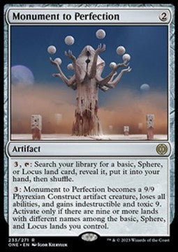 Monument to Perfection - Phyrexia: All Will Be One (Rare) [ONE-233] Hover Image