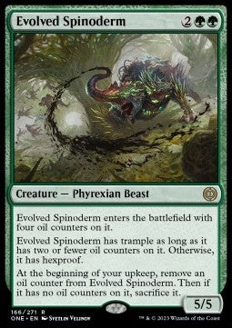 Evolved Spinoderm - Phyrexia: All Will Be One (Rare) [ONE-166] Hover Image