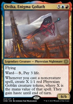 Ovika, Enigma Goliath - Phyrexia: All Will Be One (Rare) [ONE-213] Immagine principale del prodotto
