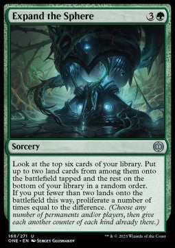 Expand the Sphere - Phyrexia: All Will Be One (Uncommon) [ONE-168] Immagine principale del prodotto