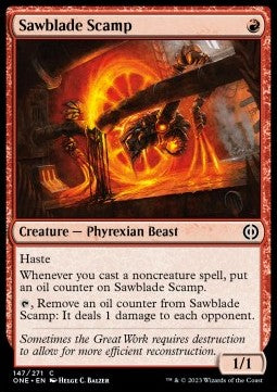 Sawblade Scamp - Phyrexia: All Will Be One (Common) [ONE-147] Main image