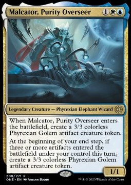 Malcator, Purity Overseer - Phyrexia: All Will Be One (Rare) [ONE-208]