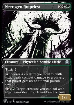 Necrogen Rotpriest (V.1) - Phyrexia: All Will Be One: Extras (Uncommon) [XONE-296] Main image