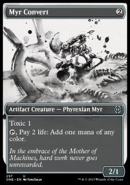 Myr Convert (V.1) - Phyrexia: All Will Be One: Extras (Uncommon) [XONE-297] Main image