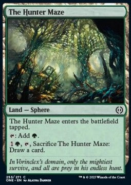 The Hunter Maze - Phyrexia: All Will Be One (Common) [ONE-253] Main image
