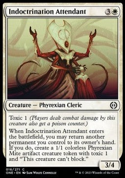 Indoctrination Attendant - Phyrexia: All Will Be One (Common) [ONE-16] Main image