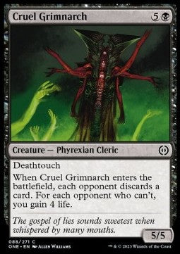 Cruel Grimnarch - Phyrexia: All Will Be One (Common) [ONE-88] Immagine principale del prodotto