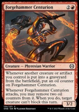 Forgehammer Centurion - Phyrexia: All Will Be One (Common) [ONE-130] Immagine principale del prodotto