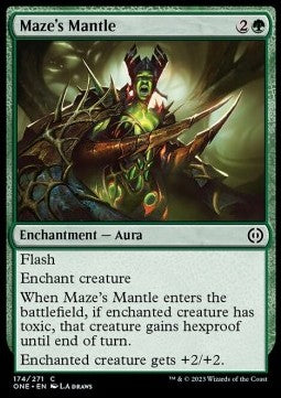 Maze's Mantle - Phyrexia: All Will Be One (Common) [ONE-174] Immagine principale del prodotto