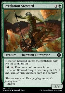 Predation Steward - Phyrexia: All Will Be One (Common) [ONE-180] Immagine principale del prodotto