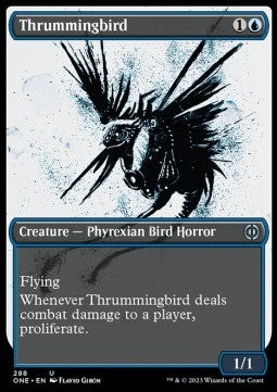 Thrummingbird (V.1) - Phyrexia: All Will Be One: Extras (Uncommon) [XONE-288] Main image