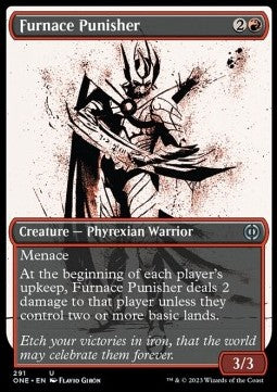 Furnace Punisher (V.1) - Phyrexia: All Will Be One: Extras (Uncommon) [XONE-291] Main image