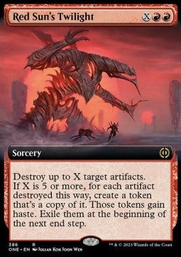 Red Sun's Twilight - Phyrexia: All Will Be One: Extras (Rare) [XONE-386] Main image