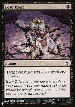 Lose Hope - The List (Common) [ZNL-52] Hauptbild