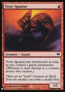 Toxic Iguanar - The List (Common) [ZNL-72] Imagen principal del producto