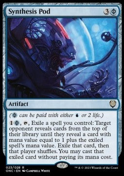 Synthesis Pod - Commander: Phyrexia: All Will Be One (Rare) [ONC-23] Image principale du produit