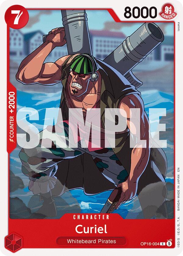 Curiel (OP16-004) - The Time of Battle (Common) [OP16-004] — one-piece card