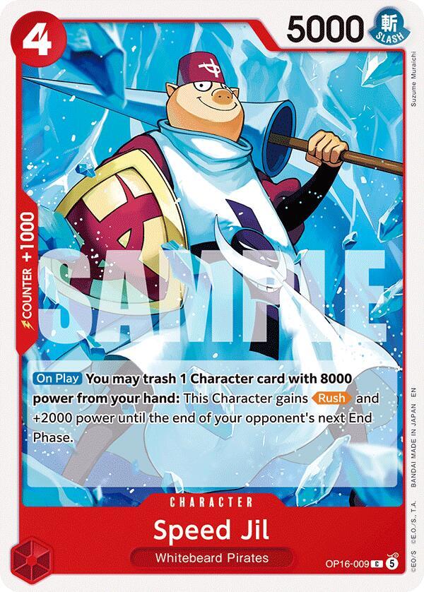 Speed Jil (OP16-009) - The Time of Battle (Common) [OP16-009] — one-piece card