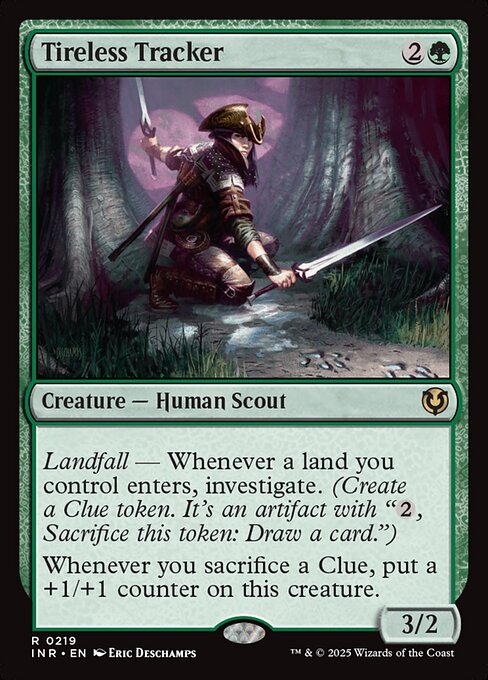 Tireless Tracker – Innistrad Remastered (INR-219) Magic: The Gathering card | LC-REM-20260804-15572344832332-695ac524-b54a-4de7-90b7-ec4e5e94717e