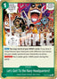 Let's Go!! To the Navy Headquarters!! (OP16-038) - The Time of Battle (Rare) [OP16-038] — one-piece card