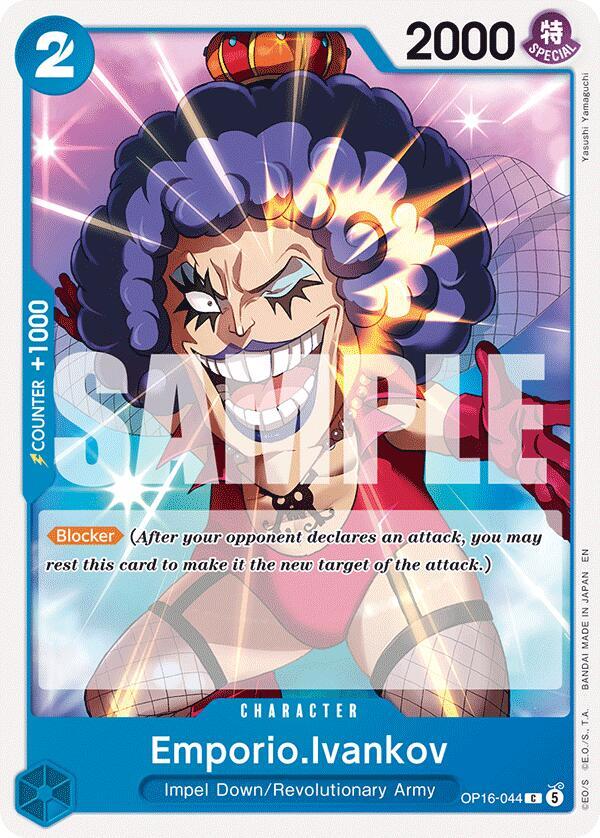 Emporio.Ivankov (OP16-044) - The Time of Battle (Common) [OP16-044] — one-piece card
