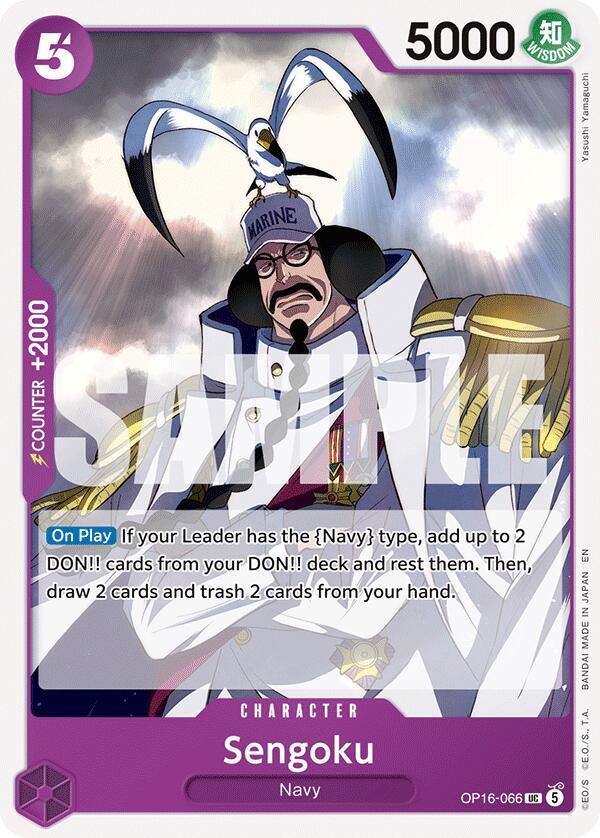 Sengoku (OP16-066) - The Time of Battle (Uncommon) [OP16-066] — one-piece card