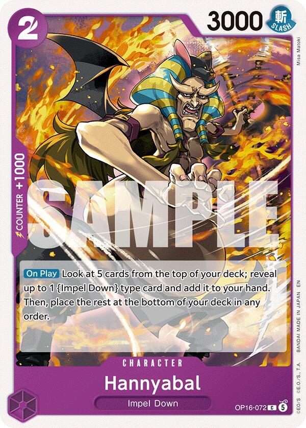 Hannyabal (OP16-072) - The Time of Battle (Common) [OP16-072] — one-piece card