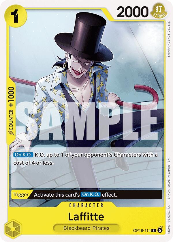 Laffitte (OP16-114) - The Time of Battle (Common) [OP16-114] — one-piece card