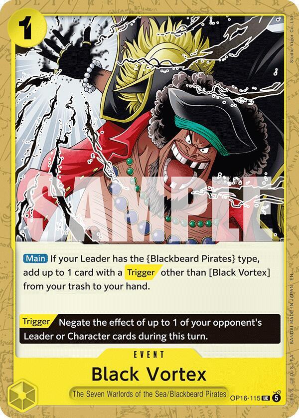 Black Vortex (OP16-115) - The Time of Battle (Uncommon) [OP16-115] — one-piece card