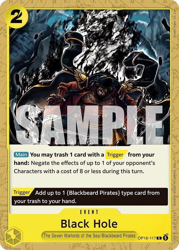 Black Hole (OP16-117) - The Time of Battle (Common) [OP16-117] — one-piece card